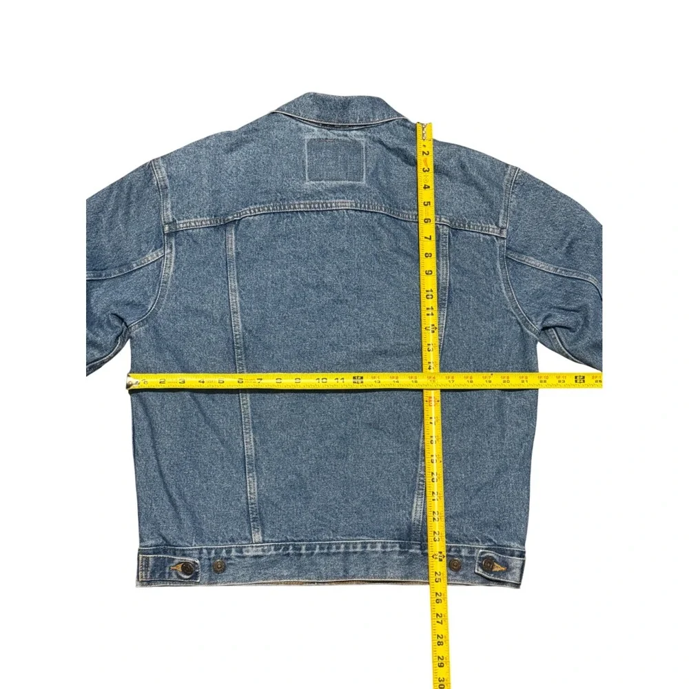 Vintage Y2K Levi's 70508-7112 Relaxed Trucker Denim Jacket Mens M 2003 Blue